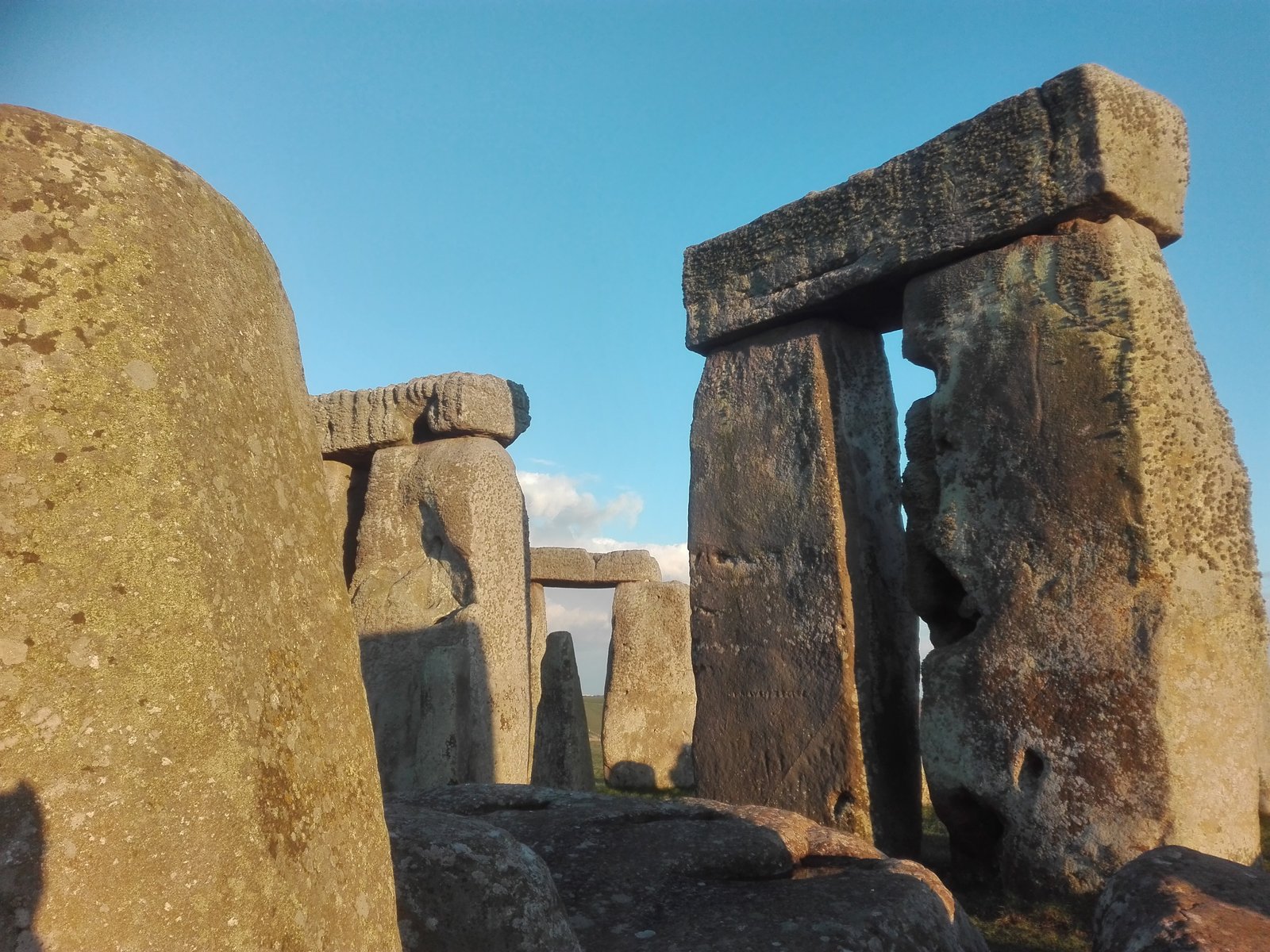 close up of Stonehenge